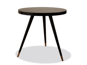 ANDREA BAR - Round wooden table _ DOM Edizioni